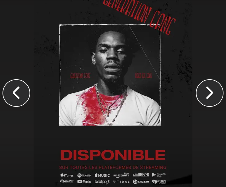 Génération Gang de Bogo The Goat en featuring avec Zozo Machine disponible sur toutes les plateformes